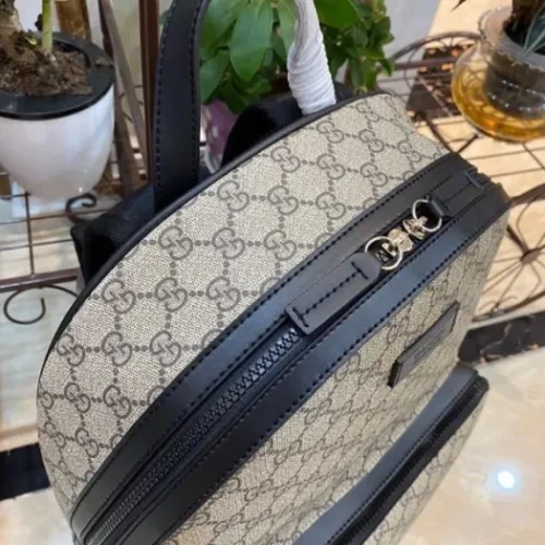 Alternative view of GUCCI MEDIUM GG BACKPACK WITH TAG