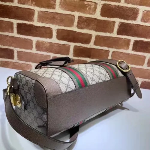 Alternative view of Gucci Small Ophidia GG Web Duffle Bag