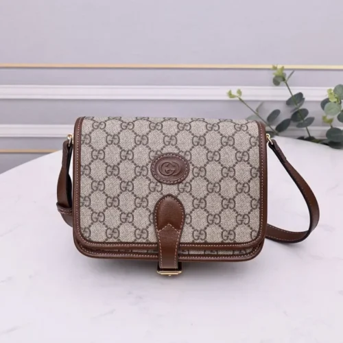 GUCCI MINI CROSSBODY BAG WITH INTERLOCKING G