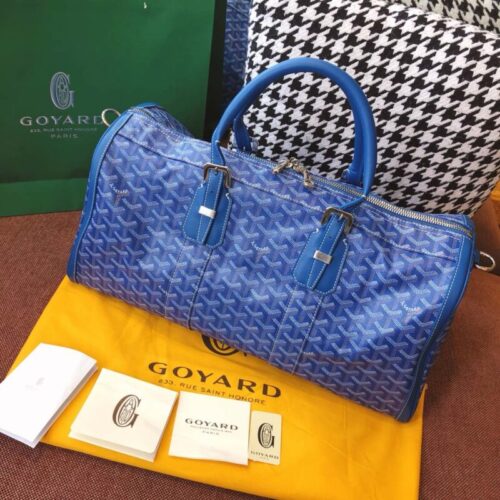 Goyard Boston 45 Blue
