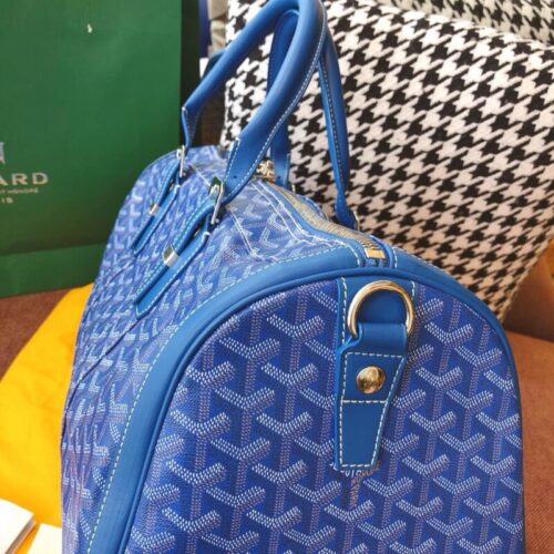Alternative view of Goyard Boston 45 Blue
