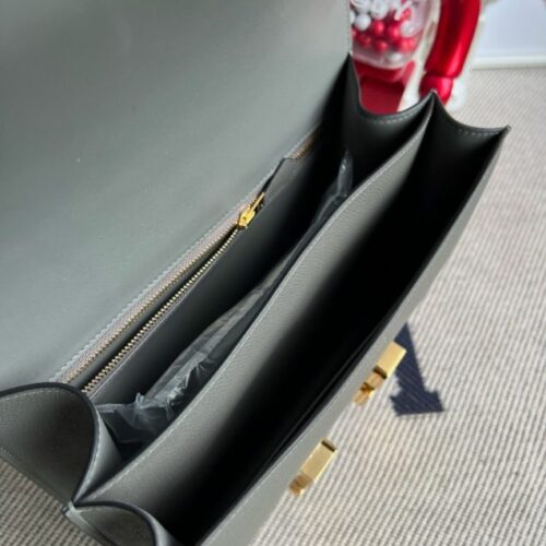 Alternative view of Hermes Constance 18cm Grey