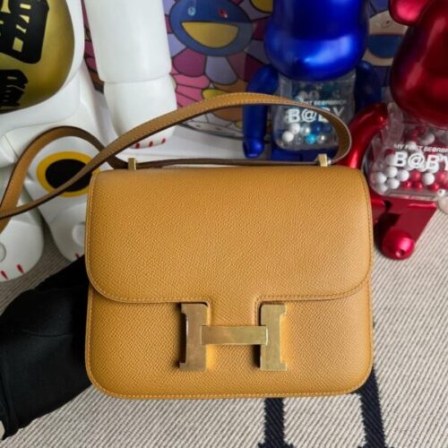 Hermes Constance 18cm Brown