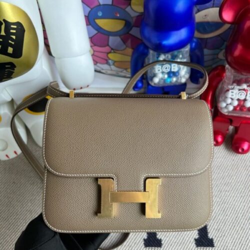 Hermes Constance 18cm Etoupe