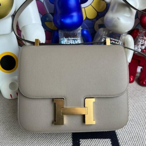 Hermes Constance 24cm Gris Ashpite