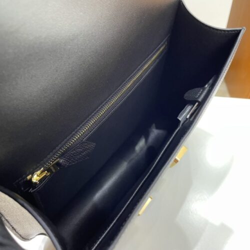 Alternative view of Hermes Constance 24cm Black