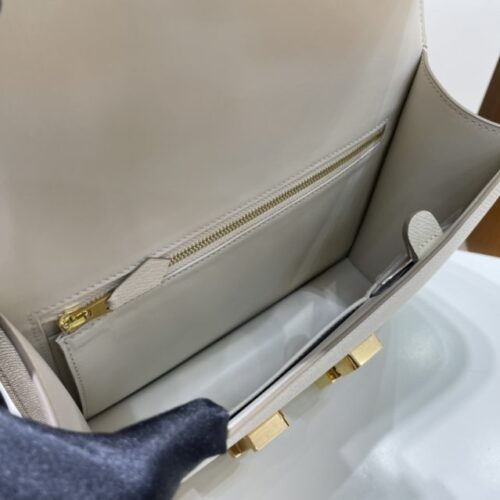 Alternative view of Hermes Constance 24cm Creamy White