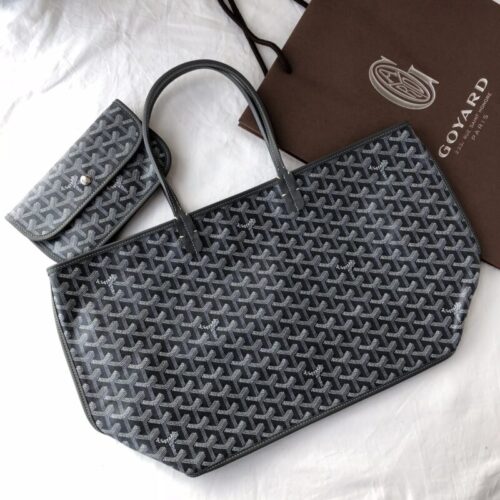 Alternative view of Goyard Anjou PM Grey