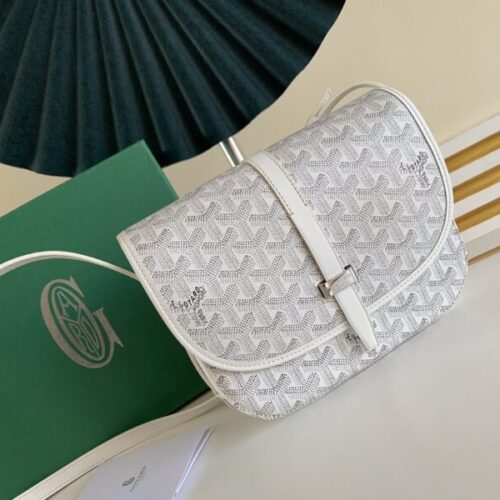 Goyard Belvedere White