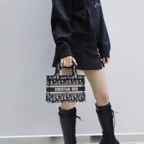 Alternative view of Dior Tote Book Mini CD Black