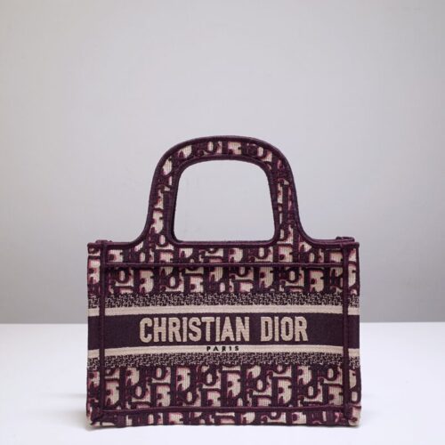 Dior Tote Book Mini CD Red