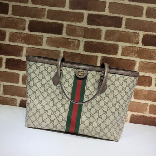 Gucci Ophidia Medium Tote Beige