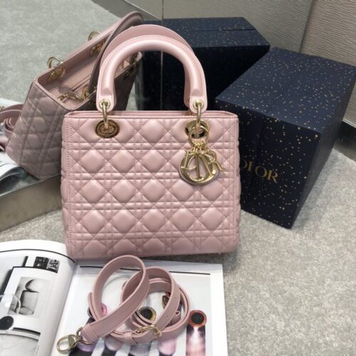 Lady Dior Large Pink