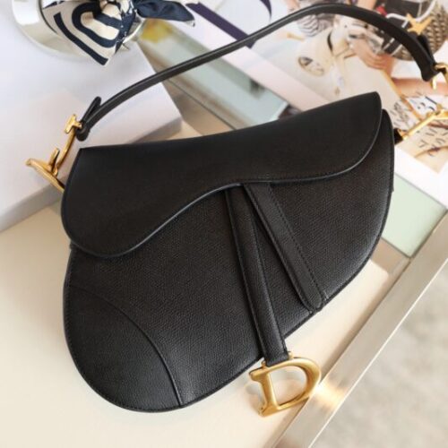 Alternative view of Dior Saddle Bag Black