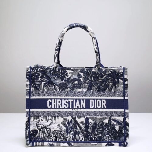 Dior Tote Book Coconut Tree