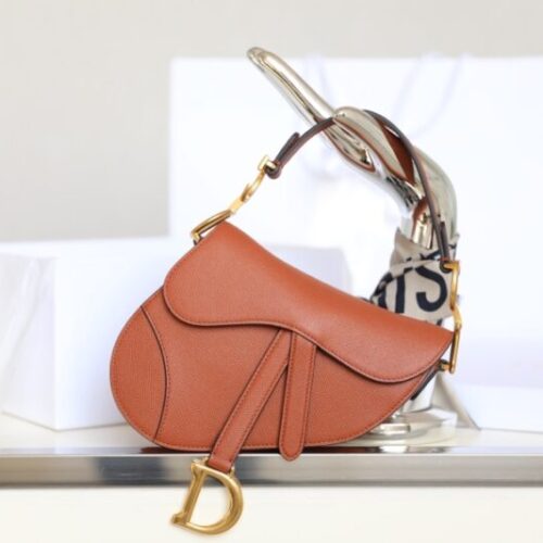 Dior Saddle Bag Brown