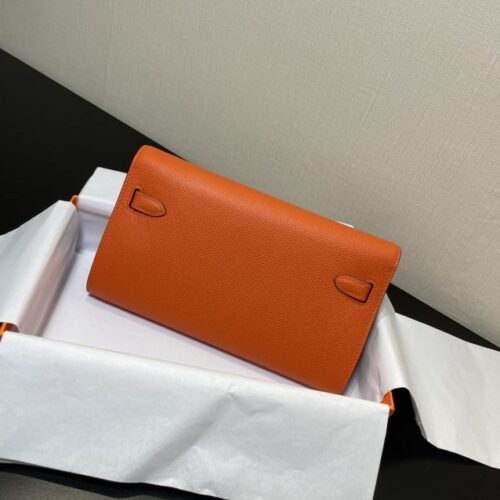 Alternative view of Hermes Kelly Elan Orange