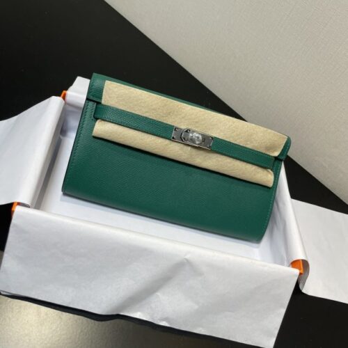Alternative view of Hermes Kelly Elan Green