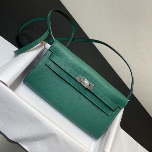 Hermes Kelly Elan Green