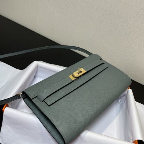 Alternative view of Hermes Kelly Elan Mint Green