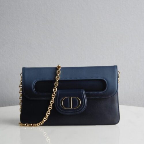 Dior Double Bag Blue