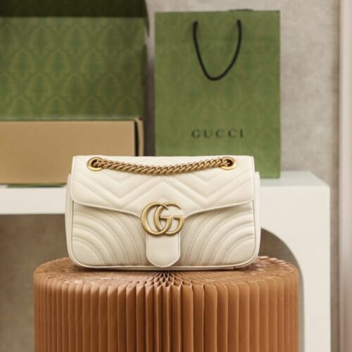 Gucci GG Marmont  Medium White