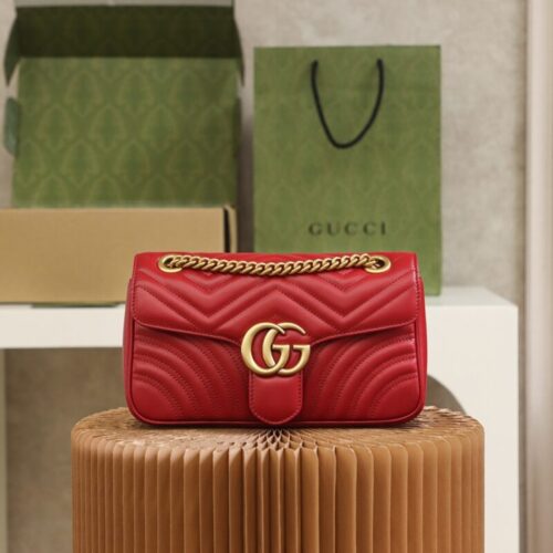 Gucci GG Marmont 1955  Medium Red