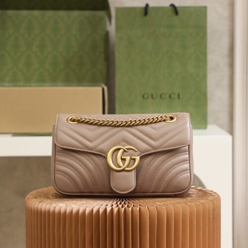 Gucci GG Marmont  Medium Nude