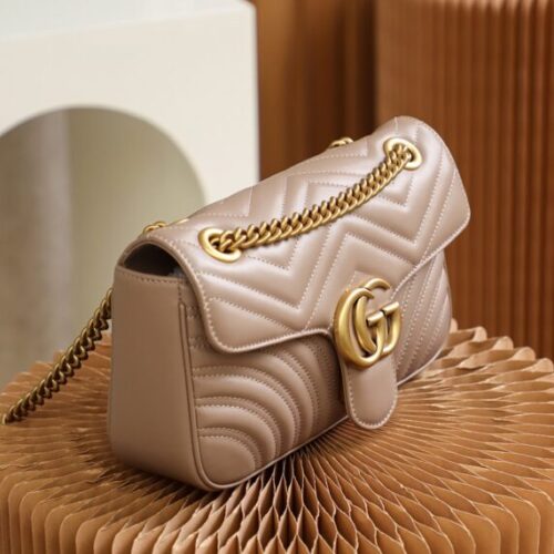 Alternative view of Gucci GG Marmont  Medium Nude