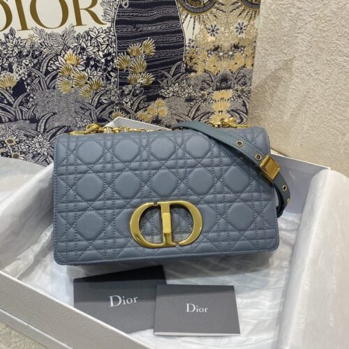 Dior Caro Bag Blue