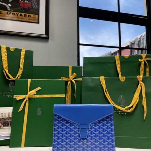 Goyard Camond Pouch Blue