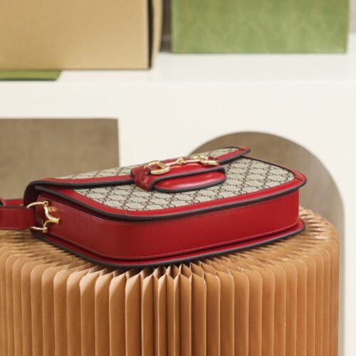 Alternative view of Gucci  Horsebit 1955   Classic Red