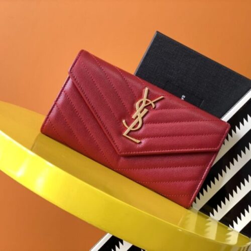 Alternative view of Yves Saint Laurent Large Flap Wallet