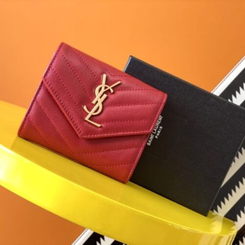 Alternative view of Yves Saint Laurent Tri-Fold Wallet