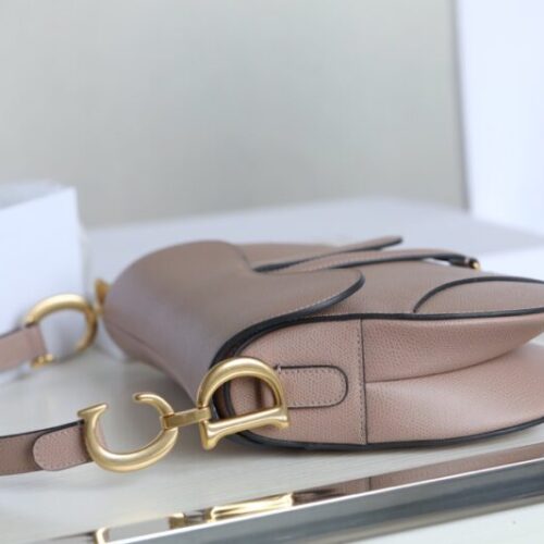 Alternative view of Dior Saddle Bag Nude