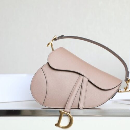 Dior Saddle Bag Nude