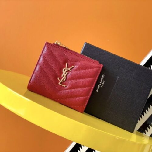 Alternative view of Yves Saint Laurent Zipper Wallet