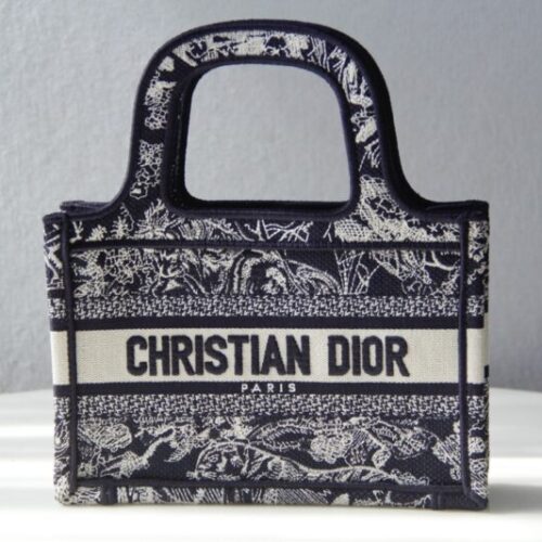 Dior Tote Book Mini Reverse Jouy