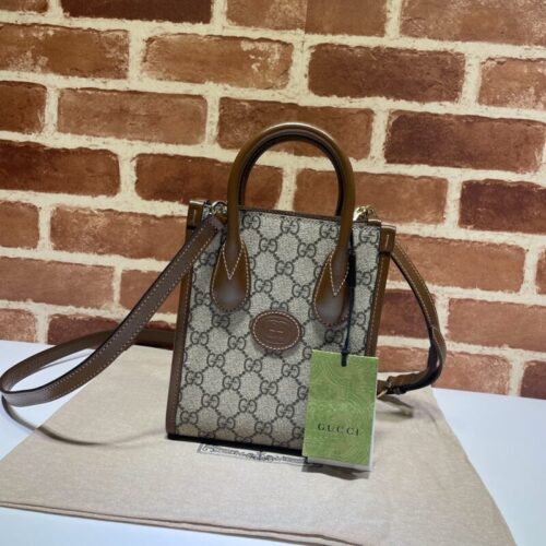 Gucci  Ophidia Mini Tote Bag  Beige