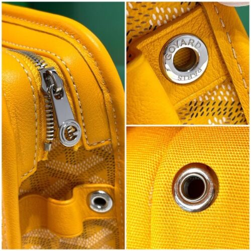 Alternative view of Goyard Jouvence Toiletry Bag Yellow