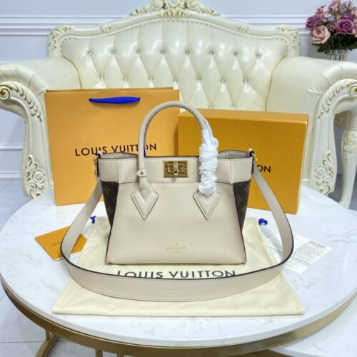 LV On My Side PM Beige