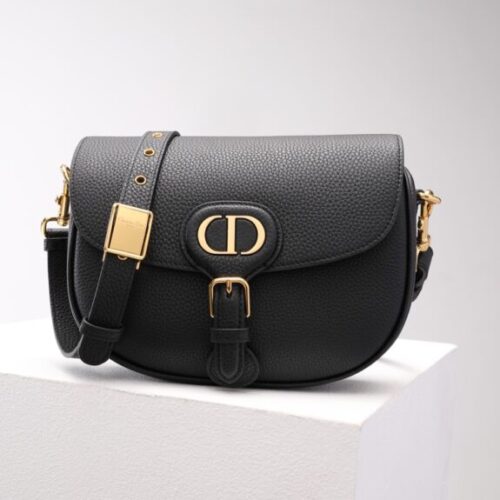 Dior Bobby Black Grained