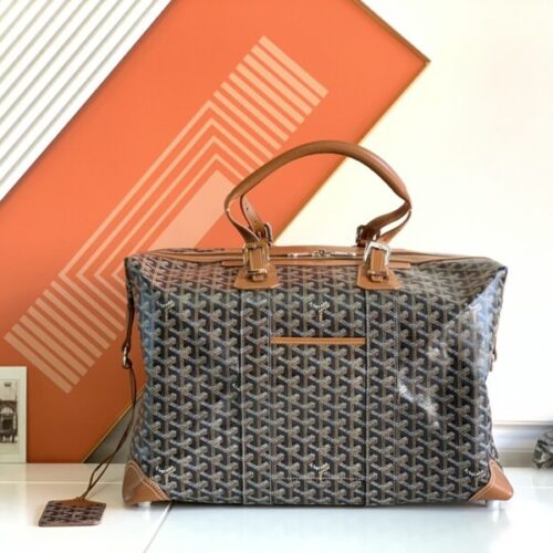 Goyard Bowling 45 Bag Brown