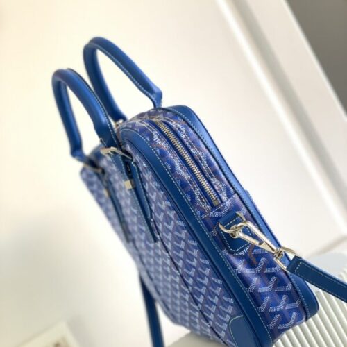 Alternative view of Goyard Ambassade Briefcase Blue