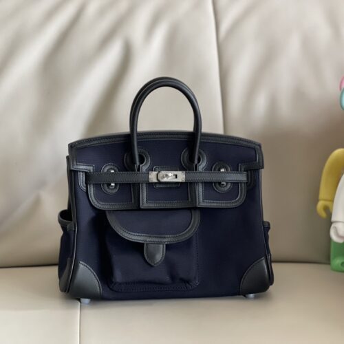 Hermes Birkin Royal Blue Cargo