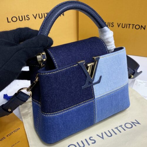 Alternative view of Loius Vuitton Capucines Denim