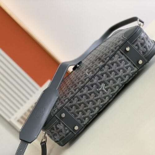 Alternative view of Goyard Ambassade Briefcase Grey