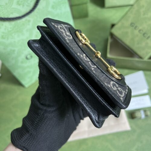 Alternative view of Gucci  Horsebit 1955 Wallet Black
