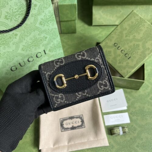 Gucci  Horsebit 1955 Wallet Black