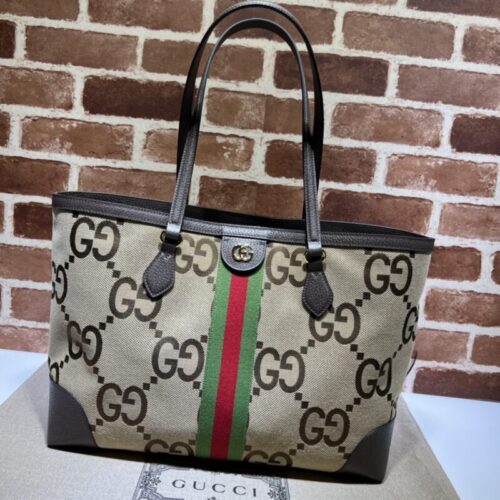 Gucci Ophidia Medium Tote GG Canvas